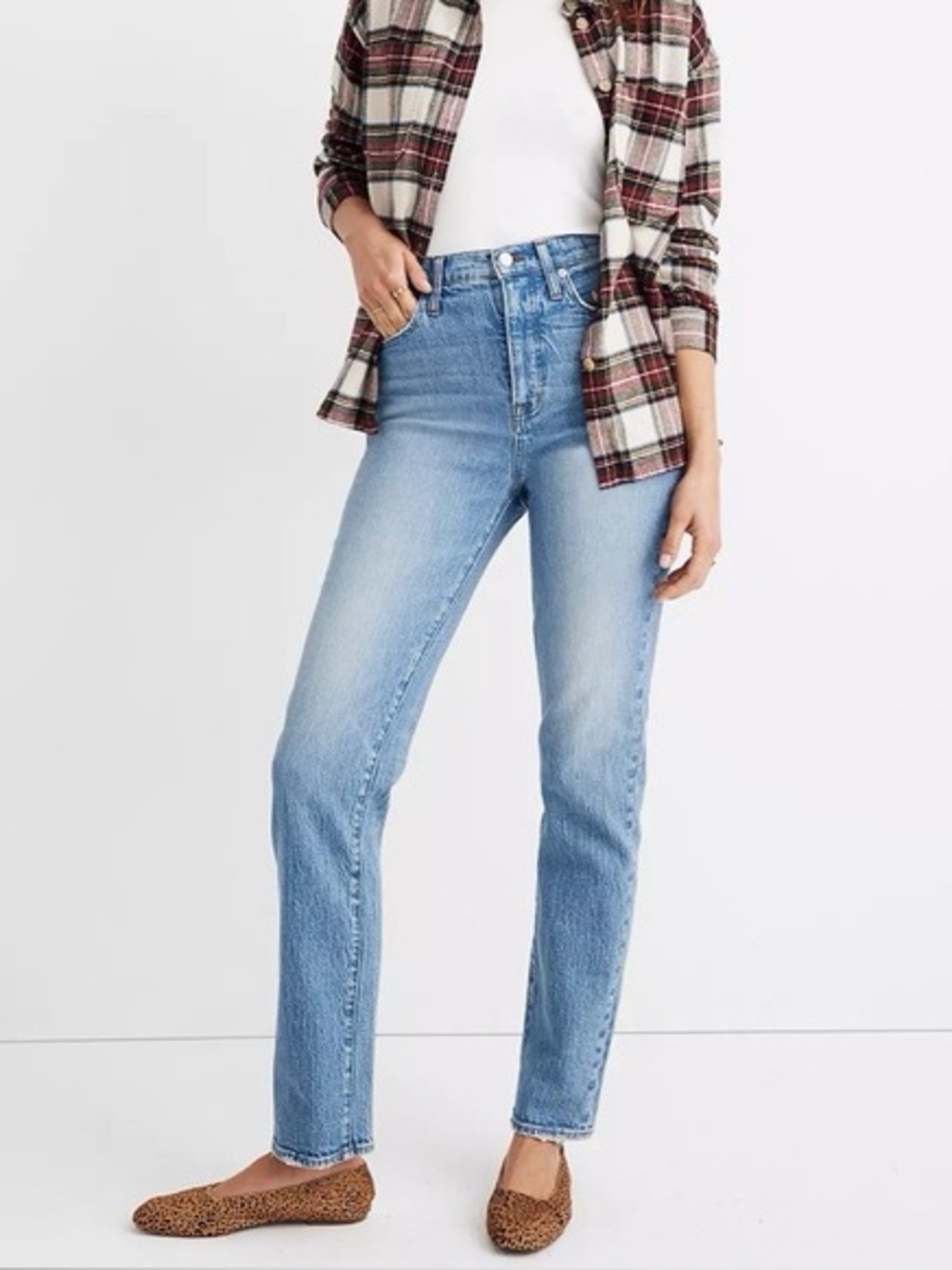 Madewell Classic Straight Jeans (Size 25)